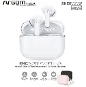 Audifono ARGOMTECH Skeipod E72 inalambrico Bluetooth/Blanco 