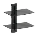 Base ARGOMTECH para Pared Basico Doble/ Negro