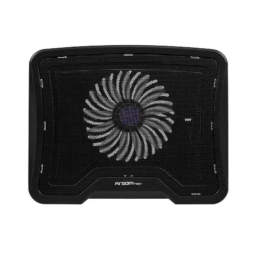 Accesorios ARGOMTECH Fancooler para Laptop USB/ Luz Azul 